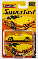 2005 Matchbox Superfast #72 Lamborghini Diablo CORONA YELLOW | FSC