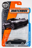 2017 Matchbox #20 '08 Lotus Evora MATTE PHANTOM BLACK | FSC