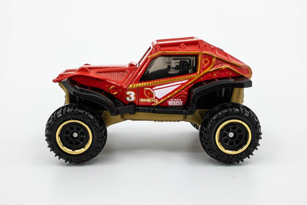 2022 Matchbox "MBX Rally II" Ghe-O Predator RED | OFFROAD RESCUE | MINT