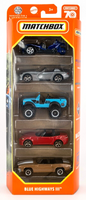 2023 Matchbox Blue Highways III 5-Pack | Polaris | Dodge | Mazda | Chevy | FSB