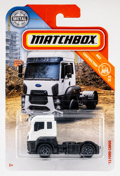 2019 Matchbox #28 '13 Ford Cargo WHITE | FSC