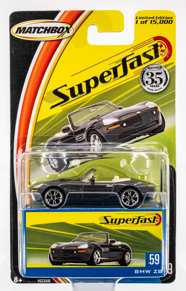 2004 Matchbox Superfast #59 BMW Z8 STRATUS GREY METALLIC | FSC