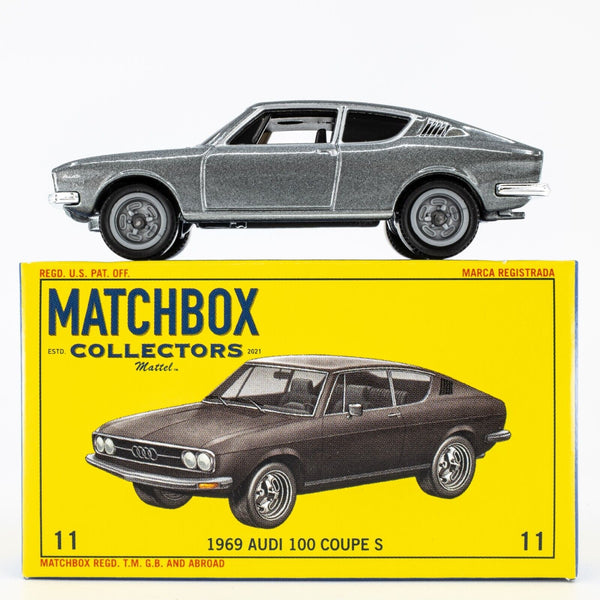 2024 Matchbox Collectors #11 1969 Audi 100 Coupe S GREY METALLIC | BOXED