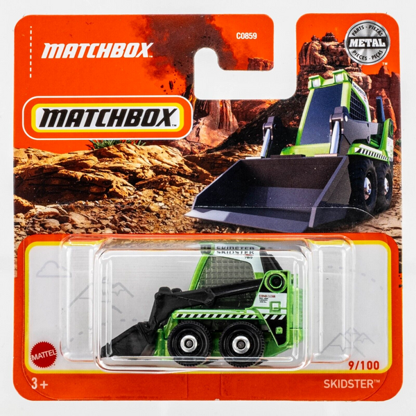 2022 Matchbox #9 (Bobcat) Skidster (S100) GREEN METALLIC | FSSC