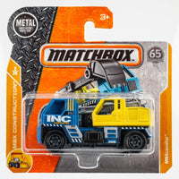 2018 Matchbox #33 MBXcavator BLUE | YELLOW | INC CONSTRUCTION | FSSC