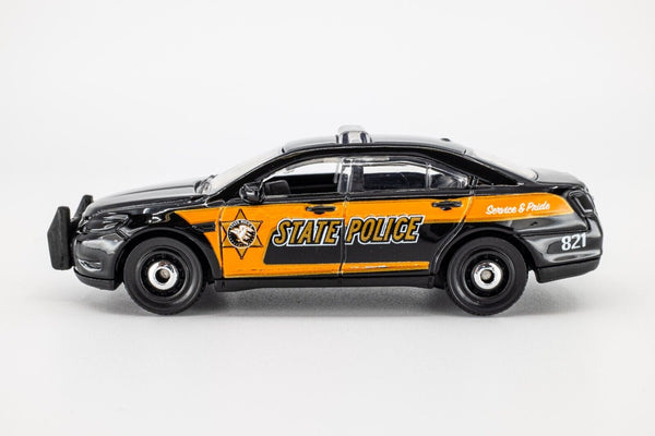 2018 Matchbox #84 Ford (Taurus) Police Interceptor BLACK | DISC WHEEL | MINT