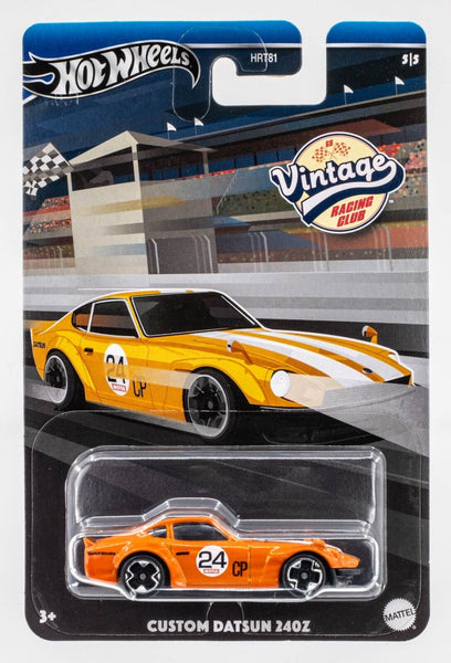 2024 Hot Wheels Vintage Racing Club Mix 2 #5 Custom Datsun 240Z ORANGE | FSC