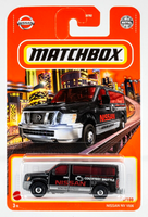 2021 Matchbox #66 Nissan NV (Passenger) Van BLACK | COURTESY SHUTTLE | FSC