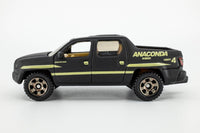 2023 Matchbox "MBX Adventure II" Honda Ridgeline BLACK | ANACONDA GUIDES | MINT