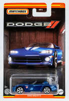 2022 Matchbox Dodge Series #4 Dodge Viper RT/10 BLUE METALLIC | FSC