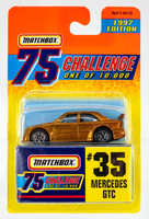 1997 Matchbox Gold Challenge #35 Mercedes GTC (AMG C-Class) GOLD | FSC