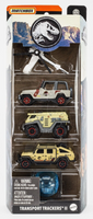 2024 Matchbox Transport Trackers II 5-Pack | Jeep Gladiator | JURASSIC | FSB