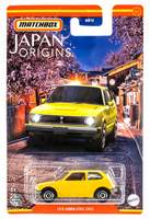 2022 Matchbox Japan Origins #2 1976 Honda Civic CVCC CAROLINE YELLOW | MOC