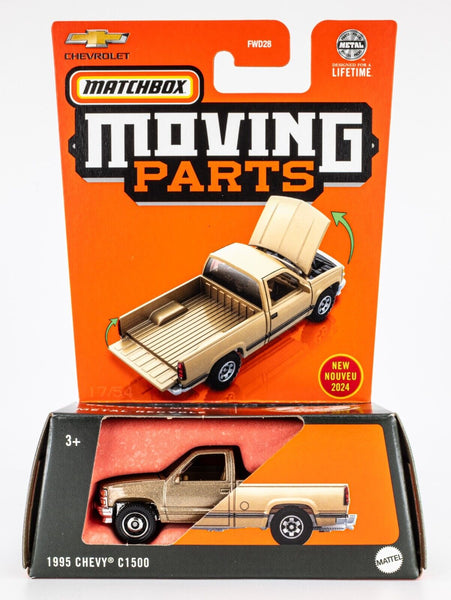 2024 Matchbox Moving Parts #17 1995 Chevy C1500 GOLD BEIGE METALLIC | FSC