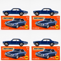 2024 Matchbox Power Grabs #58 1977 Jaguar XJ6C DARK BLUE | 4-PACK LOT | FSB