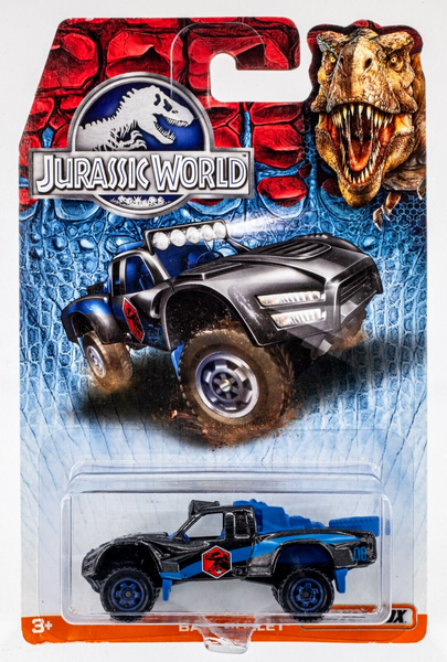 2015 Matchbox Jurassic World Baja Bullet BLACK METALLIC | FSC