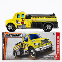 2017 Matchbox Power Grabs #85 Freightliner M2 106 YELLOW | MBX FIRE | FSB