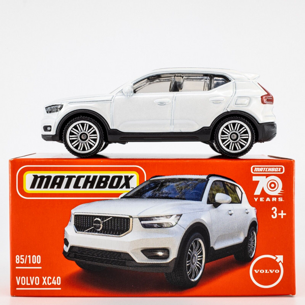 2023 Matchbox Power Grabs #85 Volvo XC40 CRYSTAL WHITE METALLIC | FSB