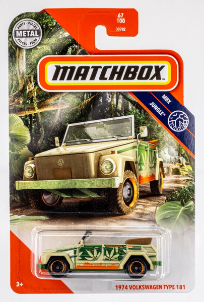 2020 Matchbox #67 1974 Volkswagen Type 181 AKA "The Thing" BEIGE | FSC