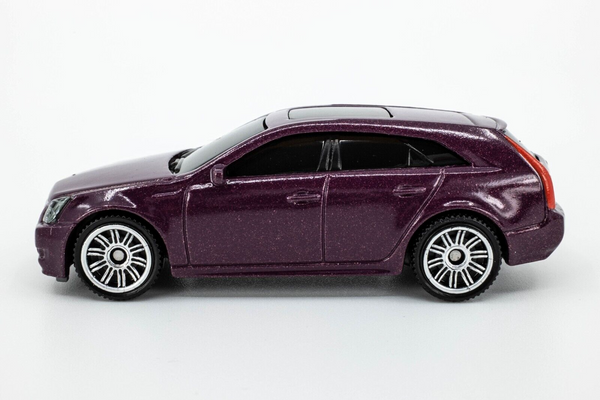 2021 Matchbox "MBX Wagons" 2010 Cadillac CTS Wagon MAJESTIC PLUM | MINT