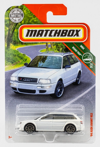 2018 Matchbox #20 '94 Audi Avant RS2 CARRARA WHITE | FSC