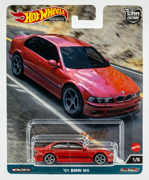 2023 Hot Wheels Car Culture Canyon Warriors #1 '01 BMW M5 RED | FSC