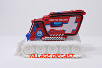 2013 Matchbox #92 Blizzard Buster MATTE RED / ARCTIC RECON / MINT