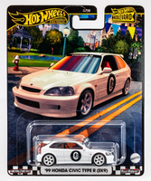 2024 Hot Wheels Boulevard JDJ23 '99 Honda Civic Type R (EK9) CHAMP WHITE | FSC