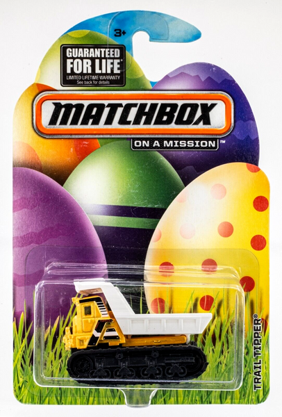 2015 Matchbox Easter TPN14 Trail Tipper YELLOW METALLIC | FSC