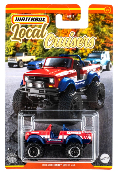 2022 Matchbox Local Cruisers #5 International Scout 4x4 RED | SKYJACKER | FSC