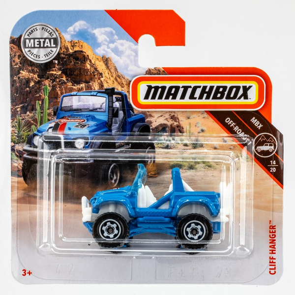 2019 Matchbox #69 Cliff Hanger BLUE | MBX OFFROAD 28 RACING | FSSC