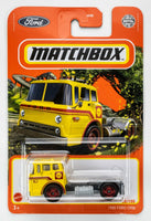 2022 Matchbox #63 1965 Ford C900 YELLOW | SHELL | FSC