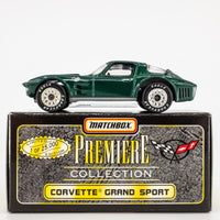 1997 Matchbox "Premiere Collection Corvette" Corvette Grand Sport GREEN | BOXED