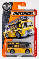 2017 Matchbox #66 Flame Tamer AMBER YELLOW | CITY FIRE DEPARTMENT | FSC