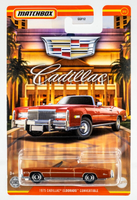 2021 Matchbox Cadillac #3 1975 Cadillac Eldorado Convertible ORANGE | FSC