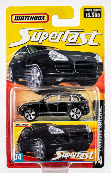 2006-2007 Matchbox Superfast #74 Porsche Cayenne BLACK | FSC