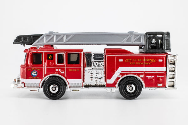 2022 Matchbox Moving Parts #9 Seagrave Fire Truck RED CITY OF EL