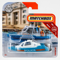 2018 Matchbox #65 Tinforcer WHITE | LIGHT BLUE | POLICE | FSSC