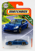 2018 Matchbox #26 Porsche Panamera AQUA BLUE METALLIC | FSC