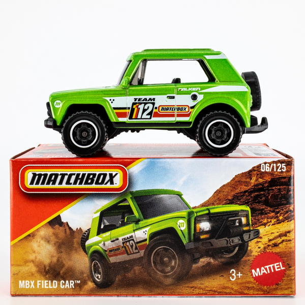 Field Car 2026 Matchbox Power Grabs #6 MBX Field Car™ GREEN METALLIC | TEAM MATC ...