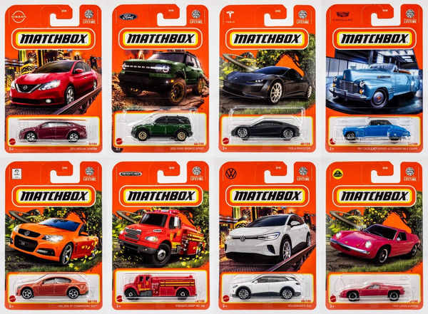 2024 Matchbox Mix 7 | All 8 Vehicles | Freightliner | Holden | Ford Bronco | FSC