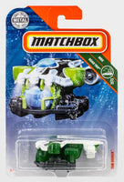 2018 Matchbox #104 Sub Seeker MATTE WHITE | GREEN | FSC