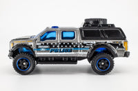 2018 Matchbox #54 Ford F-350 Superduty SILVER | POLICE | MINT