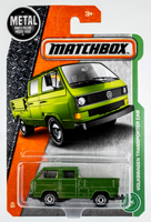 2017 Matchbox #95 Volkswagen Transporter Cab ESCORIAL GREEN | NO CARGO | FSC