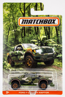 2017 Matchbox Camo Series 2010 Ford F-150 SVT Raptor GREEN CAMO | FSC