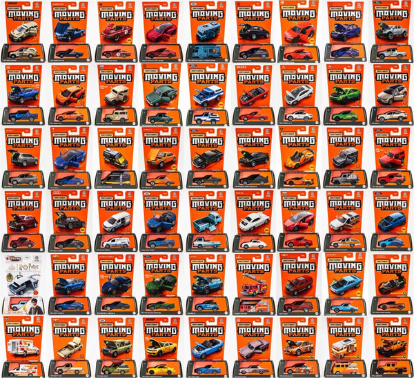 2024 Matchbox Moving Parts Complete Set #1-54 | ALL 4 CHASE CARS INCLUDED | FSC