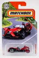 2019 Matchbox #66 Polaris Slingshot SUNSET RED | FSC