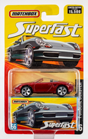 2006-2007 Matchbox Superfast #56 Porsche Boxster ORIENT RED METALLIC | FSC