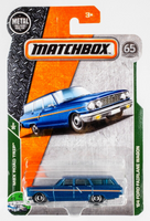 2018 Matchbox #2 '64 Ford Fairlane Wagon GUARDSMAN BLUE | FSC