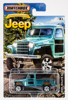 2016 Matchbox Jeep Series Jeep Willys 4x4 AQUA BLUE METALLIC | FSC